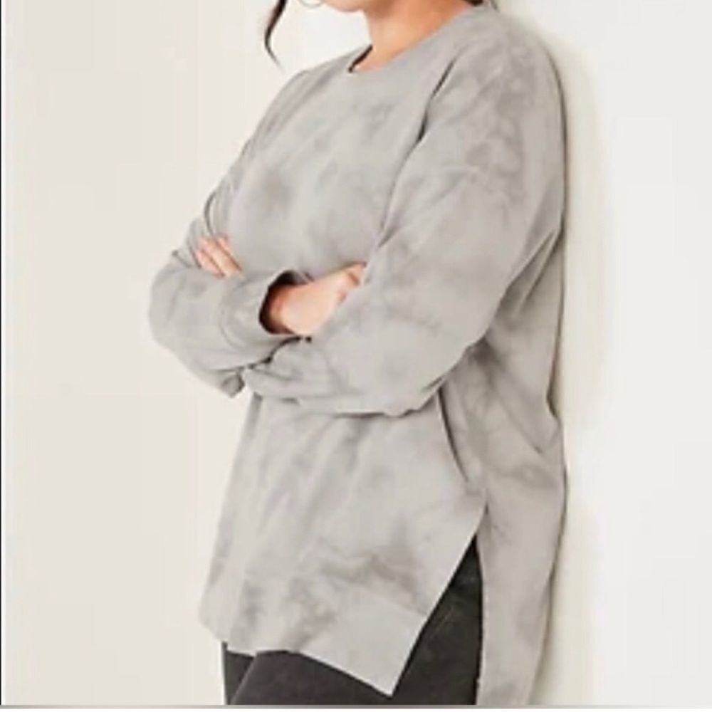 NWT! Old Navy Vintage Long-Sleeve Garment-Dyed French-Terry Tunic Sweatshirt 🔥